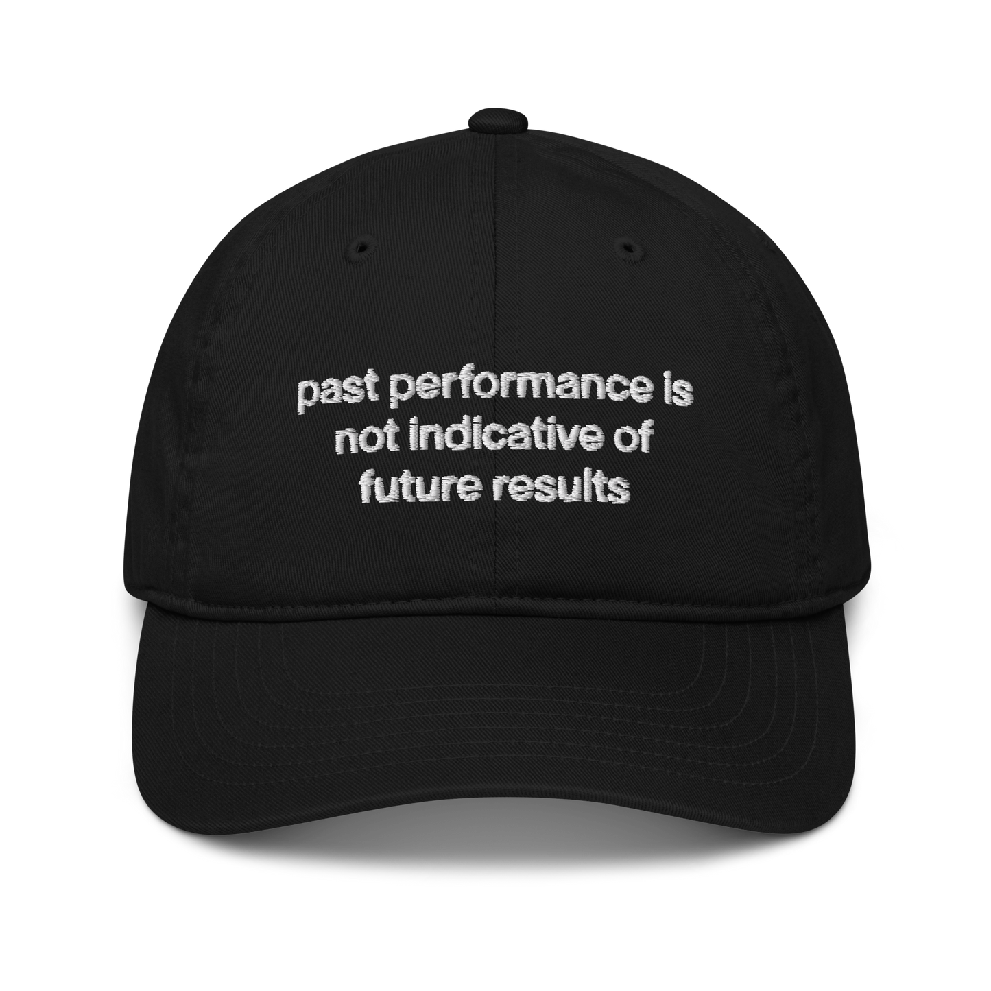 Past performance is not indicative of future results