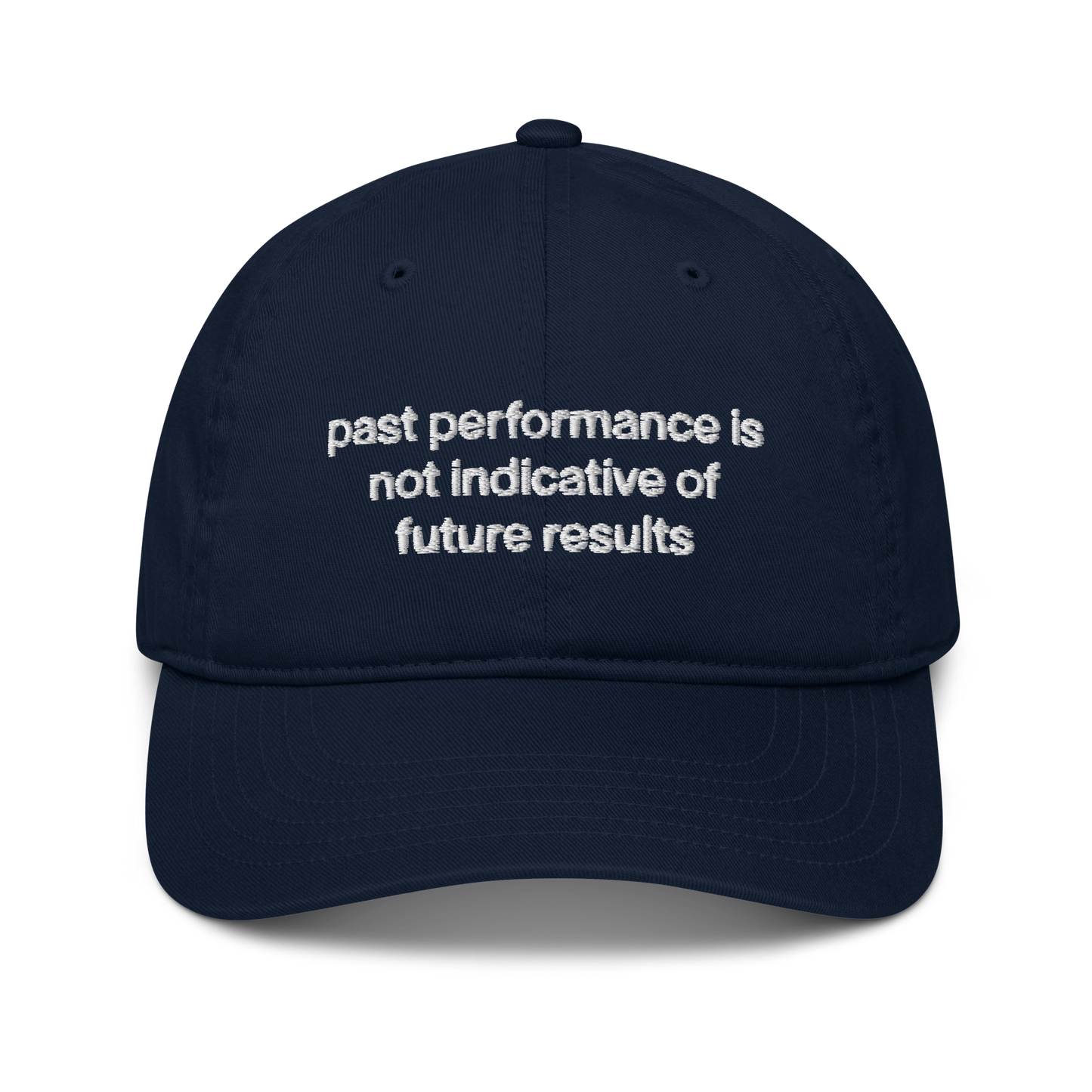 Past performance is not indicative of future results